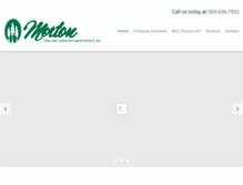 Tablet Screenshot of mortontree.com